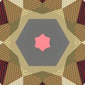 Flat ethnic seamless pattern.