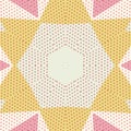 Flat ethnic seamless pattern.