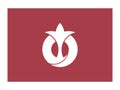 Flag of Aichi Prefecture Royalty Free Stock Photo