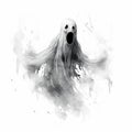 Flat Halloween Ghost Stylish Simplicity