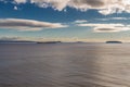 Flat Holm and Steep Holm islands in Bristol Channel.