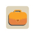 Briefcase Flat Icon Royalty Free Stock Photo