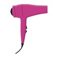 Flat icon hairdryer