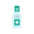 Flat icon hand sanitizer Royalty Free Stock Photo