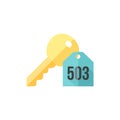 Flat icon - Key