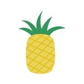 Flat icon pineapple