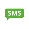 Flat icon SMS message