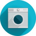 Flat icon for washing machine