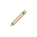 Flat icons for pencil,vector illustrations Royalty Free Stock Photo