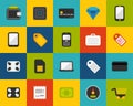 Flat icons set 9