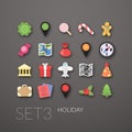 Flat icons set 3