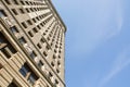 Flat Iron building from the bottom Royalty Free Stock Photo