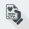 Contract icon