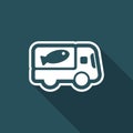 Fish van icon