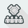 Group agreement icon