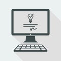 Patented idea - Vector icon for computer website or application