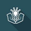 Patented idea - Vector web icon