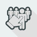 People selection icon