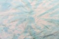 flat lay tie dye cloth. High quality beautiful photo concept Royalty Free Stock Photo