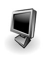 Flat LCD monitor