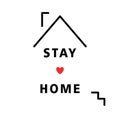 Stay home stay heart