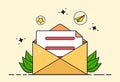 Flat mail sending