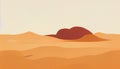 Flat Minimal Desert