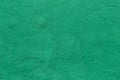 Flat mint green color plaster wall matte texture