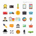 Flat Modern Icon Set