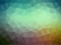 Flat multicolor geometric triangle wallpaper Royalty Free Stock Photo