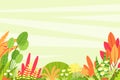 Flat Nature Background