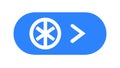 Flat Navigation Control Icon Vector Player Interface, vector design Generative AI Royalty Free Stock Photo