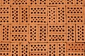 Flat pattern with bricks
