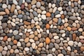 flat pebbles stacked carefully in a pattern