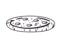 flat pizza design