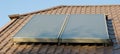 Flat-plate solar collector
