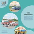 Flat Public City Transport Concept