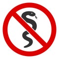 Flat Raster No Snake Icon