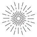 Sunburst Ornament - Element Vector