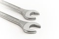 Flat ring spanner Royalty Free Stock Photo