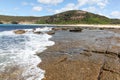 Flat Rock - Moonee NSW Australia Royalty Free Stock Photo