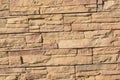 Flat rocks layered to form a solid wall Royalty Free Stock Photo