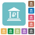 Flat Ruble bank icons