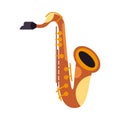 flat saxophone design