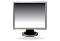 Flat screen computer Royalty Free Stock Photo