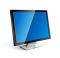 Flat screen monitor Royalty Free Stock Photo