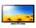 Flat screen tv Royalty Free Stock Photo