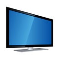 Flat Screen TV EPS Royalty Free Stock Photo