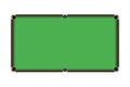 Flat Snooker table. Top view of green billiard field. Vector illustration.