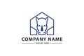 Strong Rhino Logo, Icon, Graphic Resource of Real Estate , Home or Building